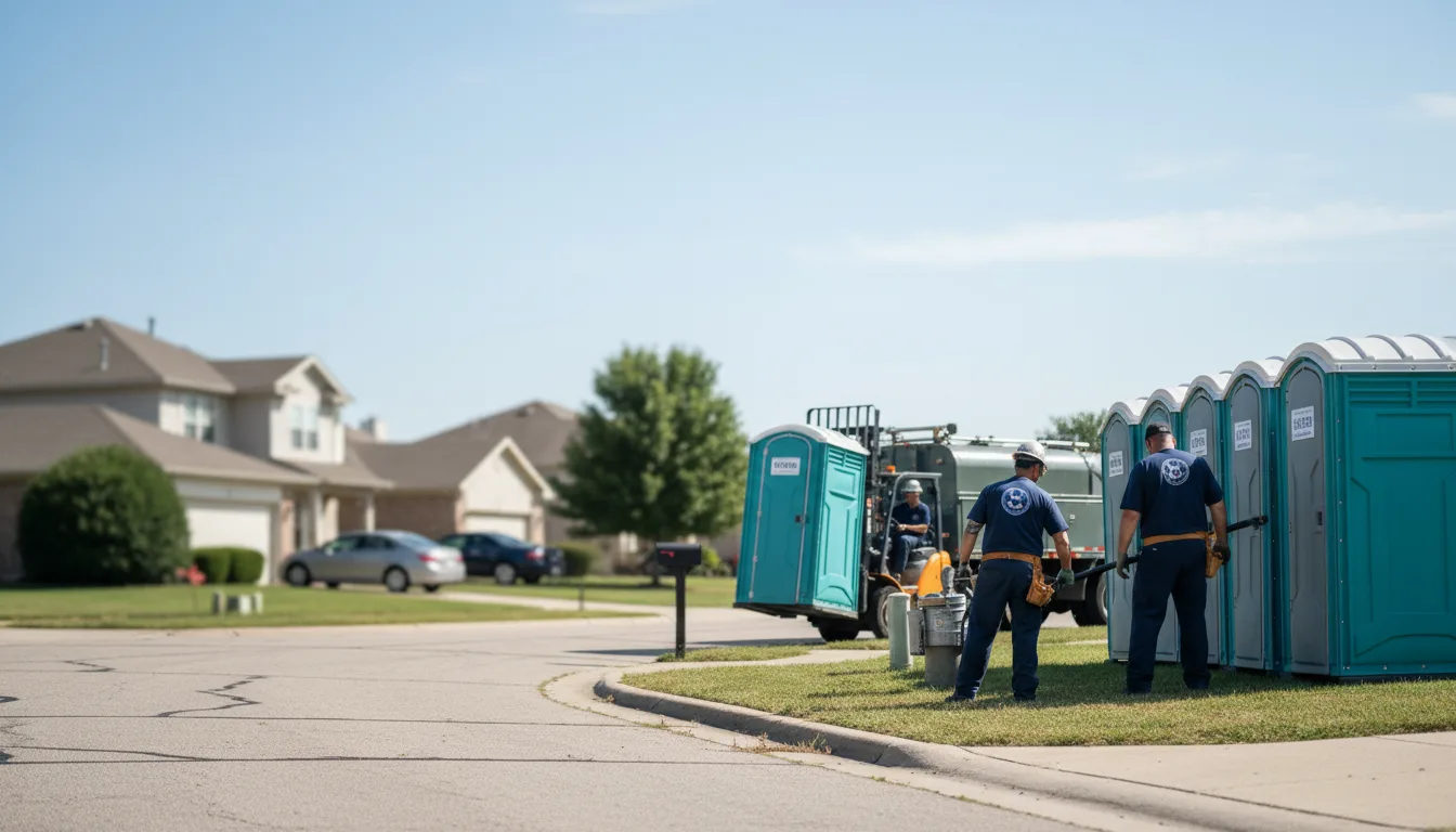 Porta Potty Rental in German Valley, IL near me